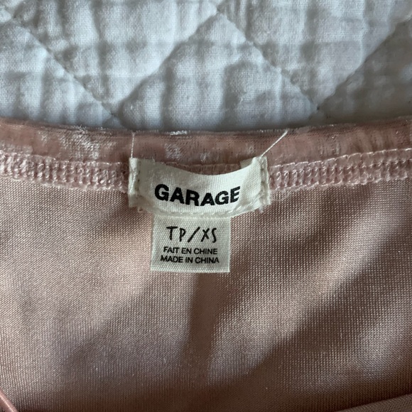 Crushed velvet bodysuit. - Picture 3 of 4